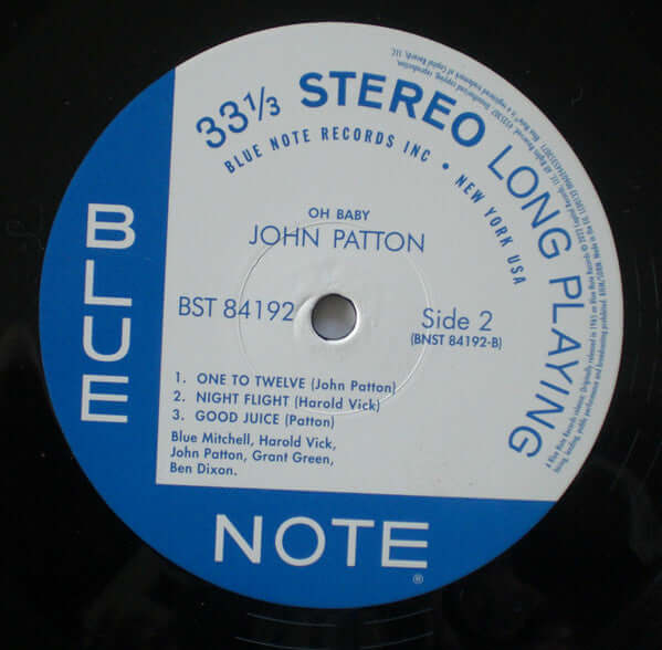 Big John Patton ~ Oh Baby! (Vinyl) - Djungel & Jazz