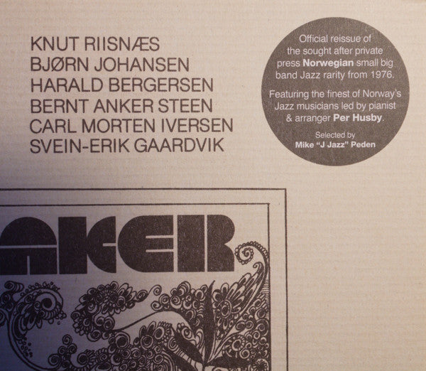 Per Husby Septett ~ Peacemaker (Vinyl) - Djungel & Jazz