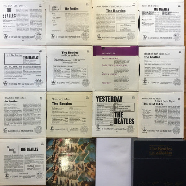 The Beatles : E.P. Collection (15x7", EP, Mono + Box, Comp)