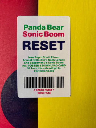 Panda Bear & Sonic Boom ~ Reset (Vinyl) - Djungel & Jazz