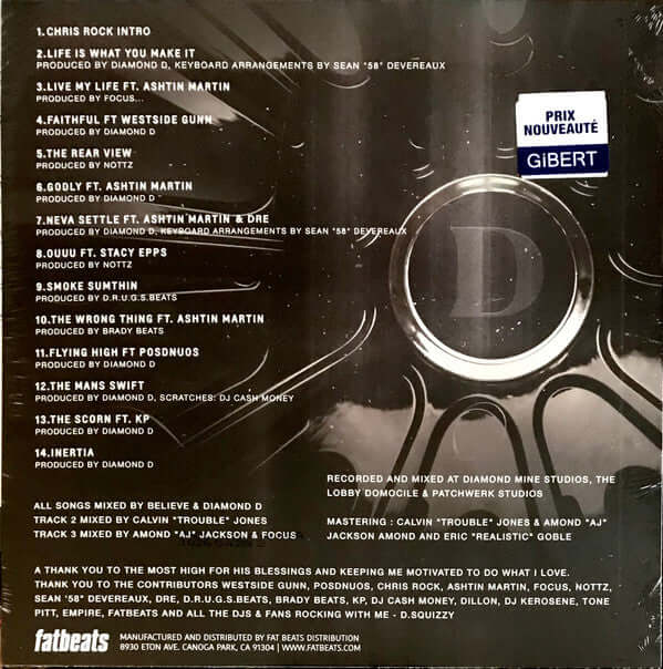 Diamond D ~ The Rear View (Vinyl) - Djungel & Jazz
