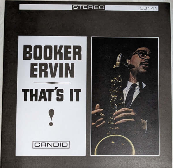 Booker Ervin : That's It! (LP, Album, RE, RM, 180)
