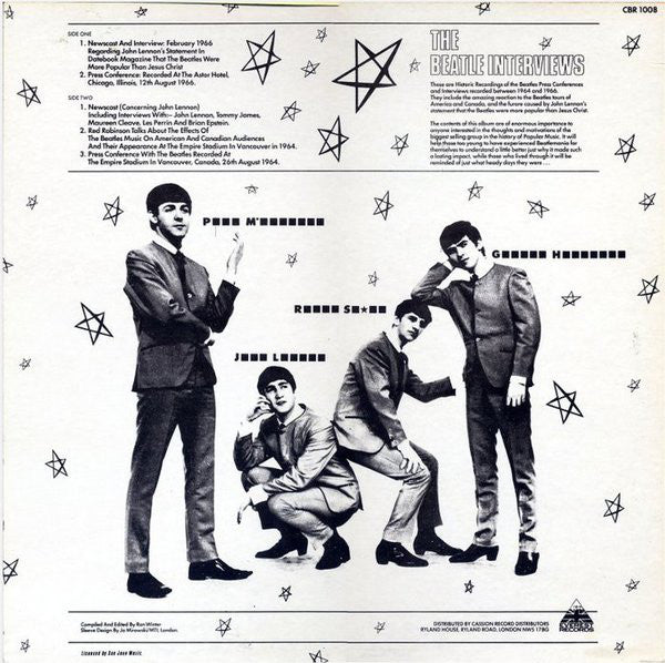 The Beatles ~ The Beatle Interviews (Vinyl) - Djungel & Jazz