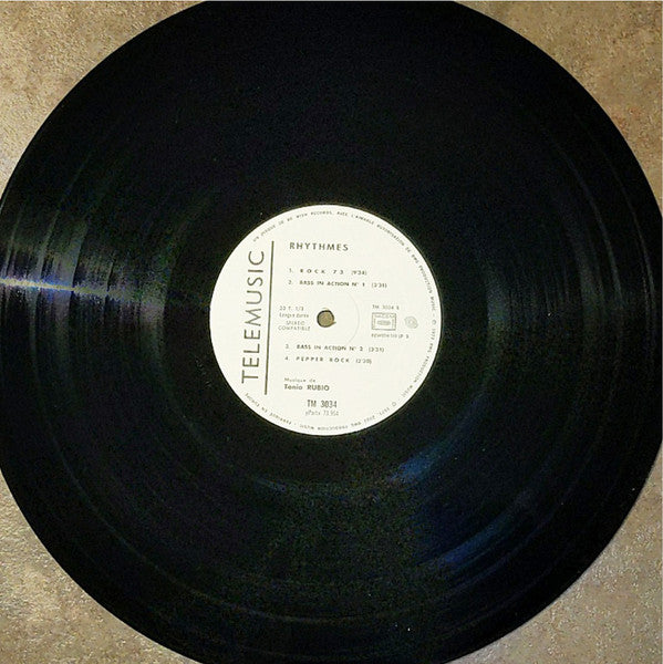 Tonio Rubio ~ Rhythms (Vinyl) - Djungel & Jazz