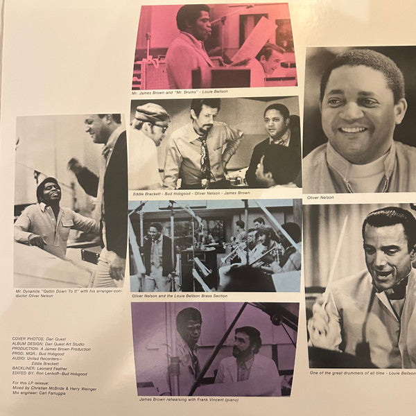 James Brown With Oliver Nelson Conducting Louie Bellson Orchestra ~ Soul On Top (Vinyl) - Djungel & Jazz