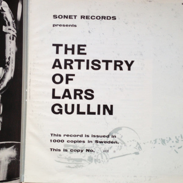 Lars Gullin : The Artistry Of Lars Gullin (LP, Album, Ltd, Num)