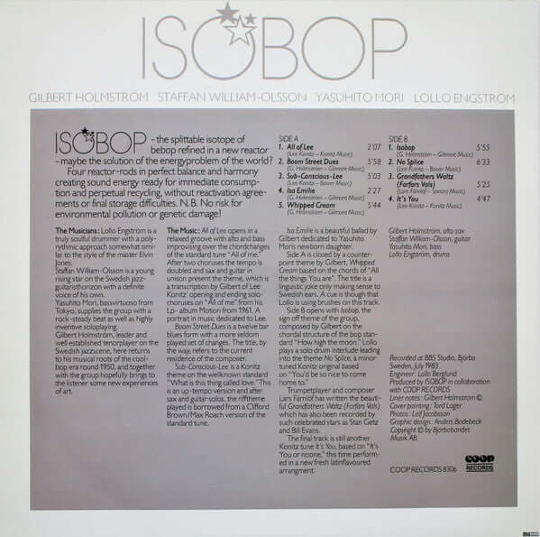 Isobop : Isobop (LP, Album)