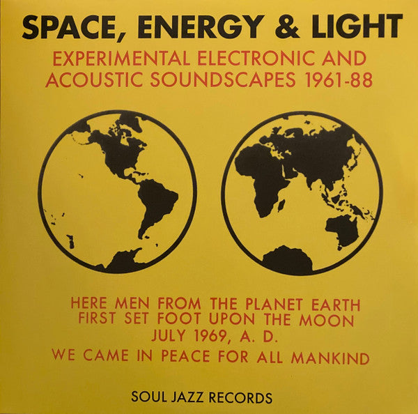 Various ~ Space, Energy & Light (Experimental Electronic And Acoustic Soundscapes 1961-88) (Vinyl) - Djungel & Jazz