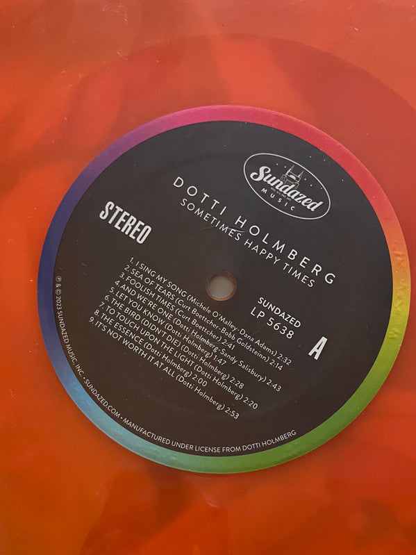 Dottie Holmberg ~ Sometimes Happy Times (Vinyl) - Djungel & Jazz