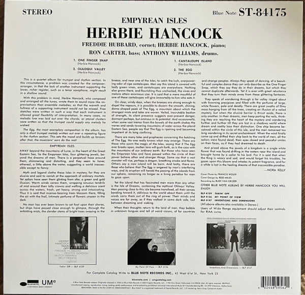 Herbie Hancock ~ Empyrean Isles (Vinyl) - Djungel & Jazz