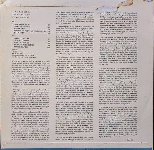 Lonnie Johnson (2) : Portraits In Blues Vol. 6 (LP, Album)
