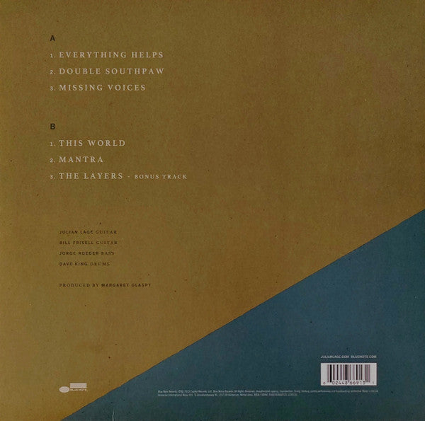 Julian Lage ~ The Layers (Vinyl) - Djungel & Jazz