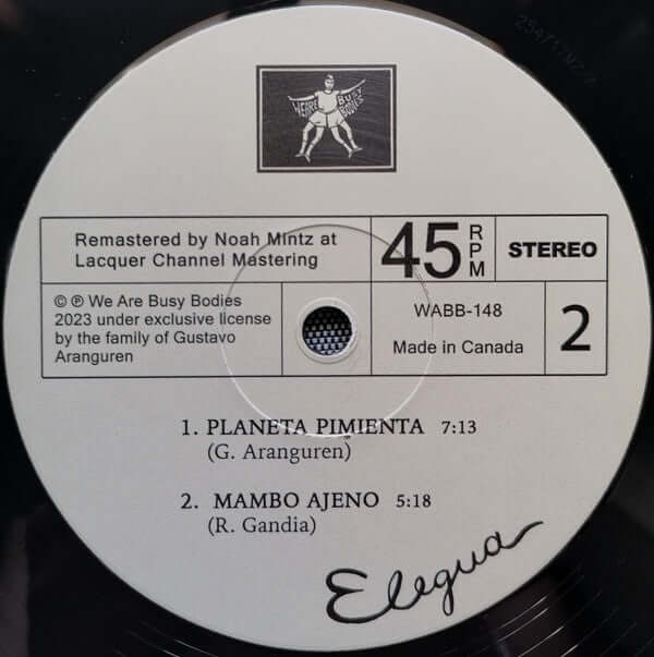 Elegua ~ Elegua (Vinyl) - Djungel & Jazz