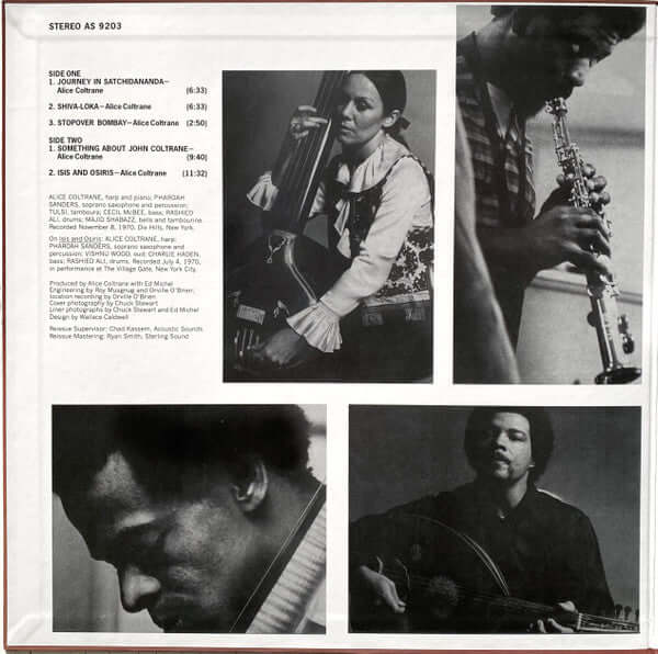 Alice Coltrane Featuring Pharoah Sanders ~ Journey In Satchidananda (Vinyl) - Djungel & Jazz