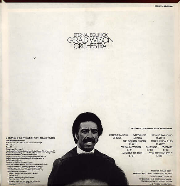 Gerald Wilson Orchestra : Eternal Equinox (LP, Album)