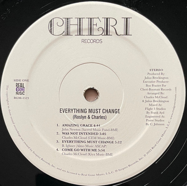 Roslyn & Charles ~ Everything Must Change (Vinyl) - Djungel & Jazz