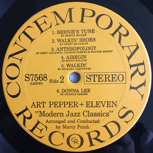 Art Pepper : Art Pepper + Eleven (LP, Album, RE)