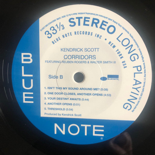 Kendrick Scott, Reuben Rogers, Walter Smith III ~ Corridors (Vinyl) - Djungel & Jazz