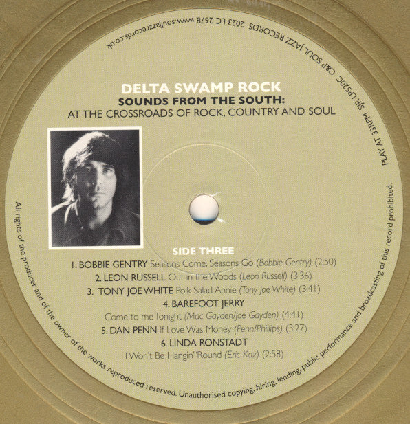 Various ~ Delta Swamp Rock (Sounds From The South: At The Crossroads Of Rock, Country And Soul) (Vinyl) - Djungel & Jazz