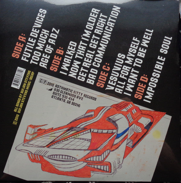 Sufjan Stevens ~ The Age Of Adz (Vinyl) - Djungel & Jazz