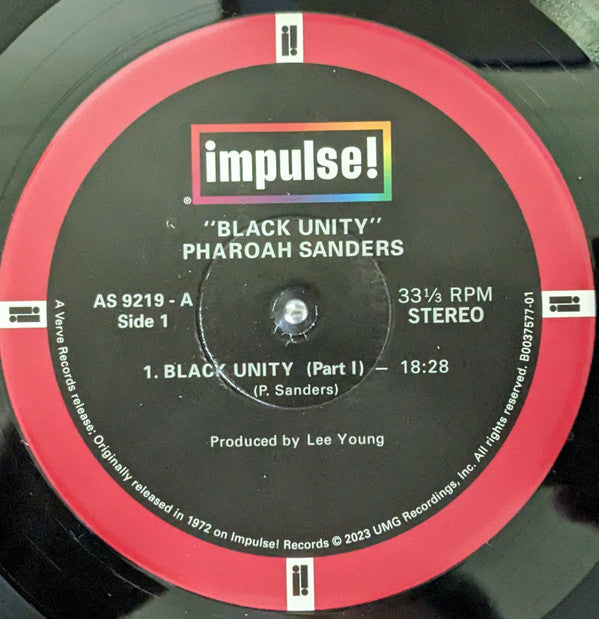 Pharoah Sanders ~ Black Unity (Vinyl) - Djungel & Jazz