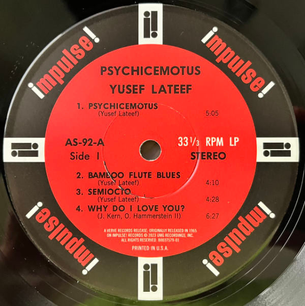 Yusef Lateef ~ Psychicemotus (Vinyl) - Djungel & Jazz
