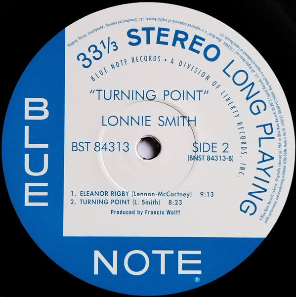 Lonnie Smith ~ Turning Point (Vinyl) - Djungel & Jazz