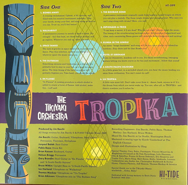 The Tikiyaki Orchestra : Tropika (LP, Album, Ltd, Flo)
