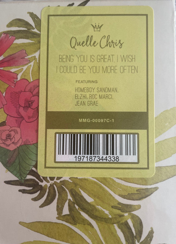 Quelle Chris ~ Being You Is Great! I Wish I Could Be You More Often (Vinyl) - Djungel & Jazz