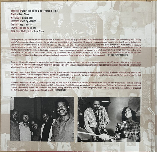 Terri Lyne Carrington ~ TLC And Friends (Vinyl) - Djungel & Jazz