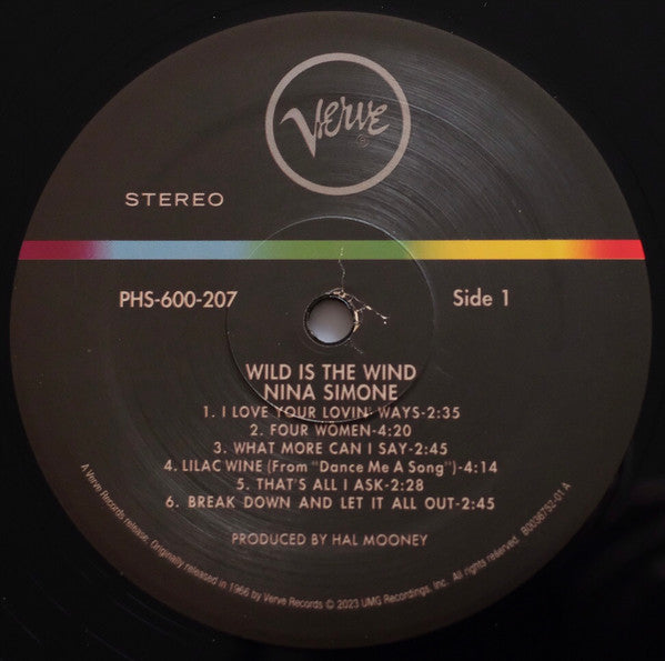 Nina Simone ~ Wild Is The Wind (Vinyl) - Djungel & Jazz