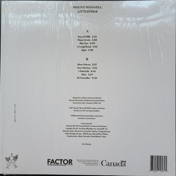 Mount Maxwell ~ Littlefolk (Vinyl) - Djungel & Jazz