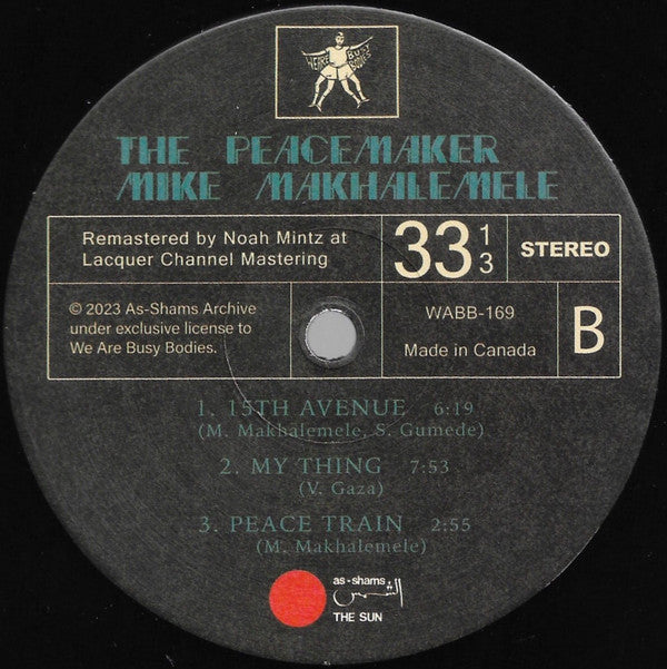 Mike Makhalemele ~ The Peacemaker (Vinyl) - Djungel & Jazz