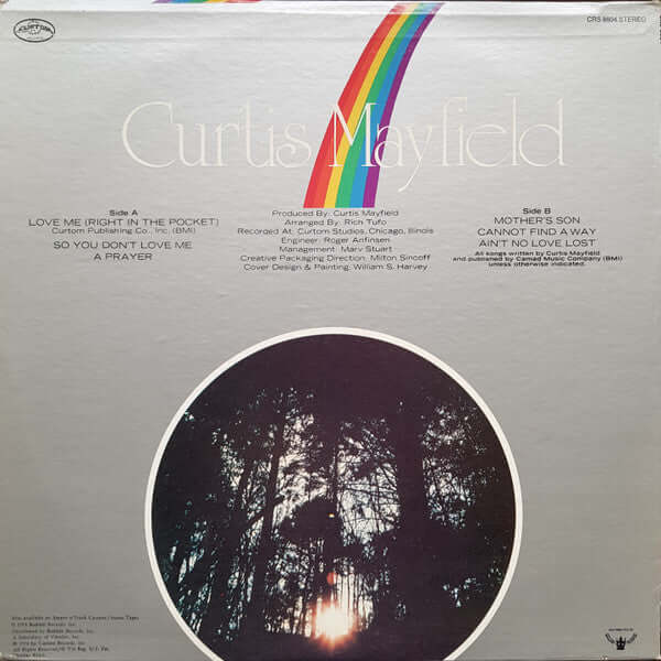 Curtis Mayfield : Got To Find A Way (LP, Album, Son)