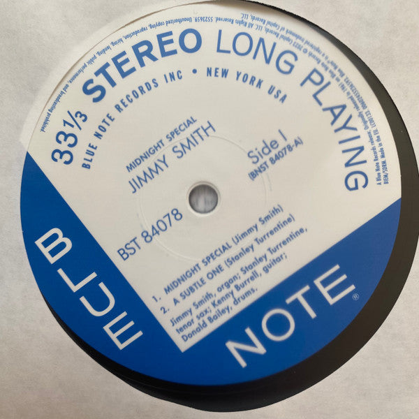 The Incredible Jimmy Smith ~ Midnight Special (Vinyl) - Djungel & Jazz