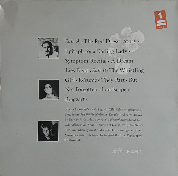 Light Of Love (3) : Poems By Dorothy Parker (LP, Album)