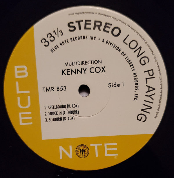 Kenny Cox And The Contemporary Jazz Quintet ~ Multidirection (Vinyl) - Djungel & Jazz