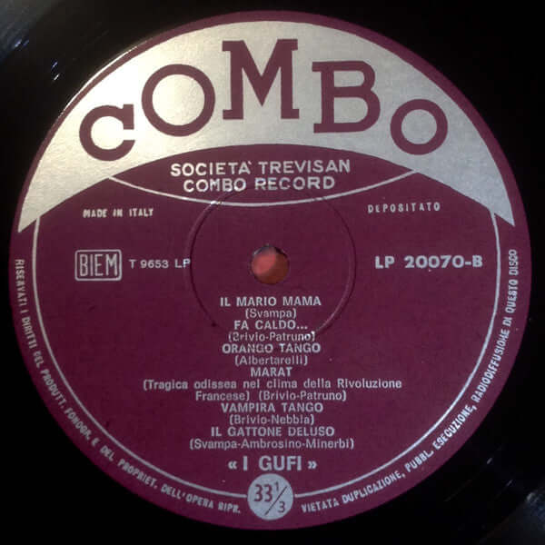 I Gufi ~ I Gufi (Vinyl) - Djungel & Jazz