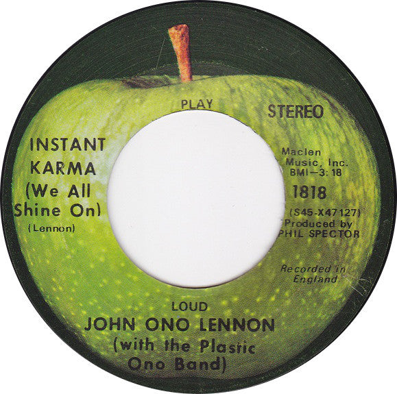 John Lennon ~ Instant Karma (We All Shine On) (Vinyl) - Djungel & Jazz