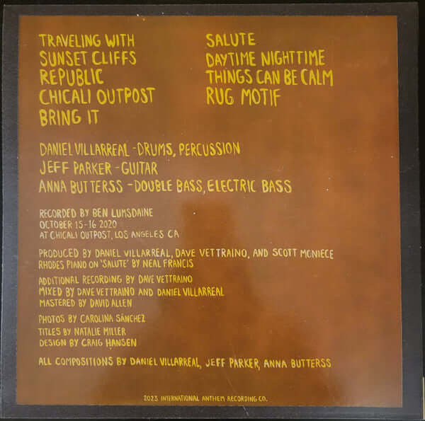 Daniel Villarreal  ~ Lados B (Vinyl) - Djungel & Jazz