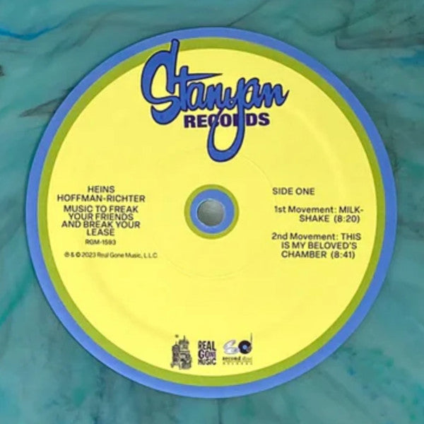 Heins Hoffman-Richter ~ Music To Freak Your Friends And Break Your Lease (Vinyl) - Djungel & Jazz