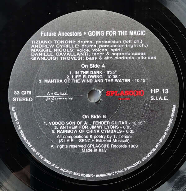 Future Ancestors ~ Going For The Magic (Vinyl) - Djungel & Jazz