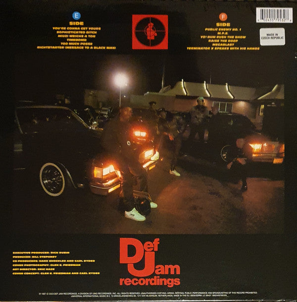 Public Enemy ~ Yo! Bum Rush The Show (Vinyl) - Djungel & Jazz