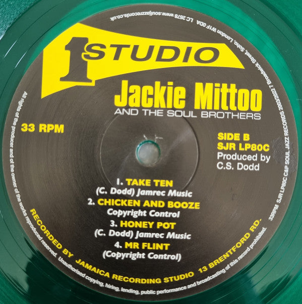 Jackie Mittoo And The Soul Brothers : Last Train To Skaville (2xLP, Comp, RE, Tra)