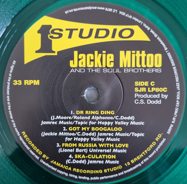 Jackie Mittoo And The Soul Brothers : Last Train To Skaville (2xLP, Comp, RE, Tra)