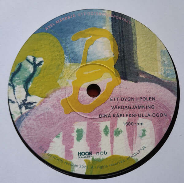 Axel Mårdsjö ~ Ett Göteborgsporträtt (Vinyl) - Djungel & Jazz