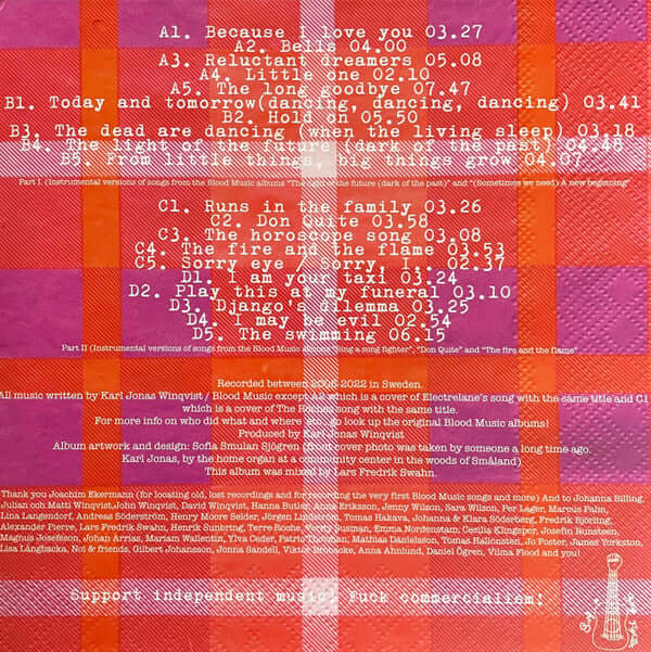 Blood Music ~ Instrumental Songs Part I & II (Vinyl) - Djungel & Jazz