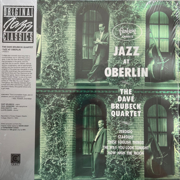 The Dave Brubeck Quartet ~ Jazz At Oberlin (Vinyl) - Djungel & Jazz