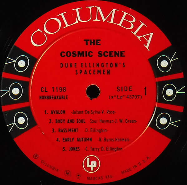 Duke Ellington's Spacemen : The Cosmic Scene (LP, Album, Mono)