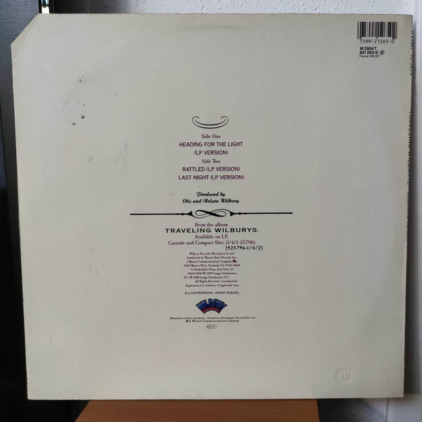 Traveling Wilburys : Heading For The Light (12", Single)